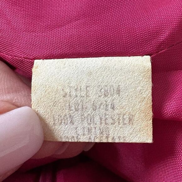 Nah‎ Nah Collection Satin Rhinestone Button Formal Blazer Jacket Womens Size 14 - Picture 5 of 6